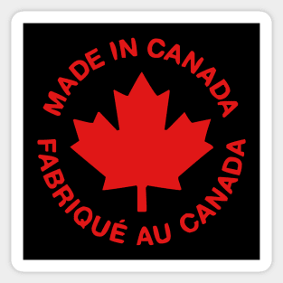 Made in Canada Fabrique au Canada Pride Sticker